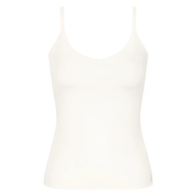 Abbildung von Sloggi Spaghetti Unterhemd/shirt, Damen, Größe: Small, Silk white