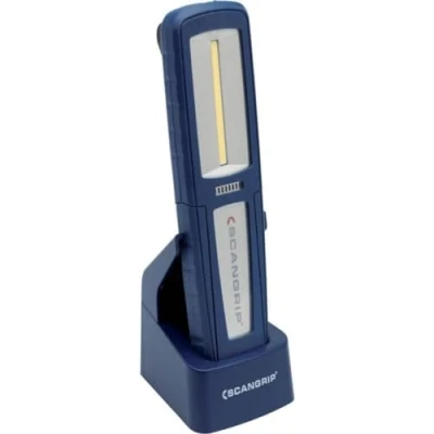 Abbildung von SCANGRIP UNIFORM 03.5407 Handleuchte LED 475, 950 mit Akku, Ladestation