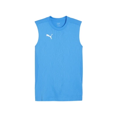 Abbildung von Puma Teamsport Teamfinal TANK Top, Herren, Größe: Medium, Dunkelblausilber