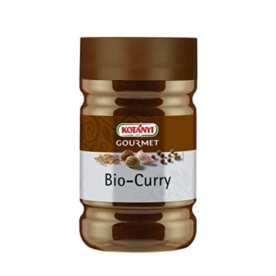 Abbildung von Kotanyi Bio Curry Gewürze für Großverbraucher und Gastronomie Gourmetdose, 506 g
