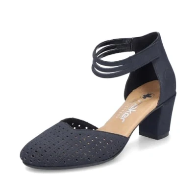 Abbildung von Rieker Pumps, Damen, Größe: 42, Blau Schuhe