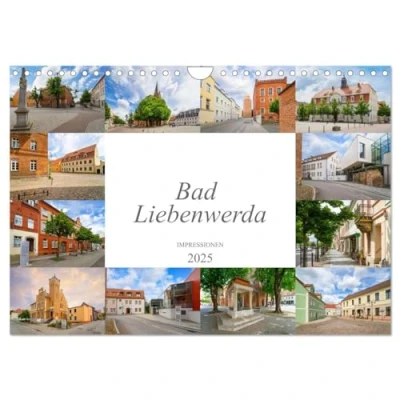 Abbildung von Bad Liebenwerda Impressionen (Wandkalender 2025 DIN A4 quer), CALVENDO Monatskalender
