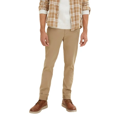 Abbildung von TOM Tailor SLIM CUT Chinos Chino, Herren, Größe: 33x32, Everglade beige