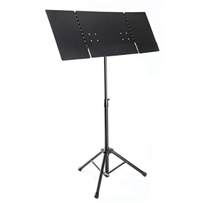 Abbildung von MUSIC STORE Notenpult, (MUS 30 Orchesterpult, Stative &amp; Halter, Notenständer), Musiknotenständer, höhenverstellbares Notenpult
