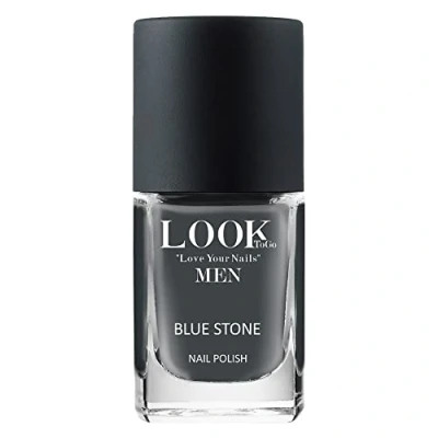 Abbildung von Look To Go veganer Nagellack BLUE STONE MEN 21 free &amp; PETA approved Made in Germany 12ml