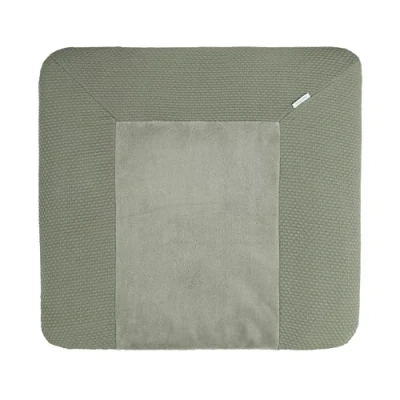 Abbildung von Baby&#039;s Only Baby Wickelauflagenbezug 75x85 cm Bezug für Wickelauflage Sky Strickbezug Wickelunterlage Aus Baumwolle Urban Green