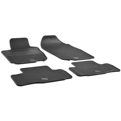 Abbildung von Walser DirtGuard Gummi Fussmatten Auto kompatibel mit Toyota RAV 4 III (A3) 06/2005 08/2014, 100% passgenaue Fußmatten, robuste Universal Fußmatte Auto, Gummimatten