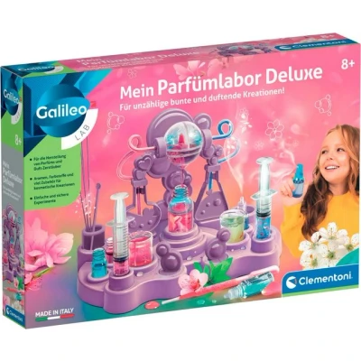 Abbildung von Clementoni® Experimentierkasten Galileo Lab, Parfüm Labor Deluxe, Made in Europe