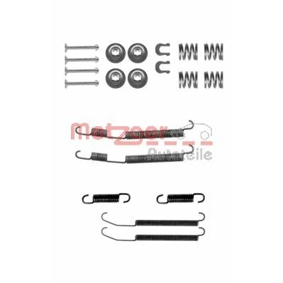 Abbildung von METZGER 105 0760 Zubehörsatz, Bremsbacken SUBARU: Forester II, Impreza I Limousine, Kombi, MITSUBISHI: Carisma Schrägheck
