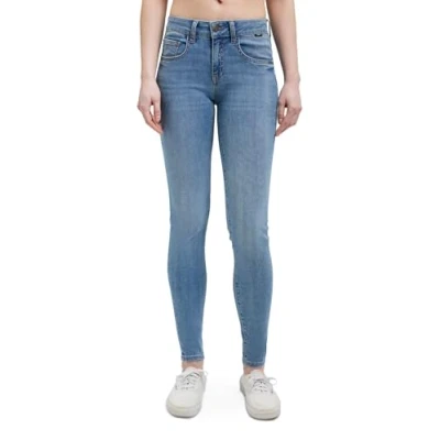 Abbildung von Mavi Adriana Jeans Skinny Fit, Damen, Größe: 30x32, Blau