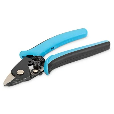 Abbildung von DIGITUS LWL Glasfaser Kabel Absetz Zange Einstellbar 3mm Aussenhülle 900µm Sekundär Coating 250µm Primär