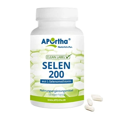 Abbildung von APOrtha® Selen 200 µg aus L Selenomethionin vegane Kapseln 120 St