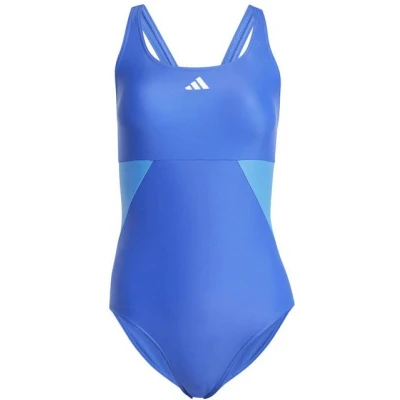 Abbildung von adidas Performance Colorblock Cback Badeanzug, Damen, Größe: 36, Royal blue