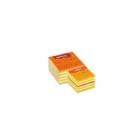 Abbildung von Kores Haftnotizblock Summer, Bunter Selbstklebender Notizblock, 75 x mm, Packung bestehend aus 1 Block mit 450 Blättern in 4 sortierten Farben