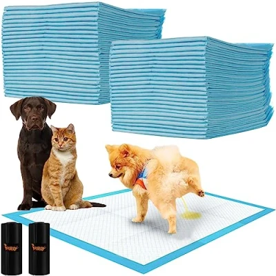 Abbildung von Redfink Hundetoilette Welpenunterlage Trainingspads Hygieneauflage 60x90cm 50 Stück
