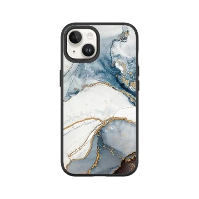 Abbildung von RhinoShield Case kompatibel mit [iPhone 13/14] SolidSuit Stoßdämpfende &amp; schlanke Schutzhülle Premium Finish 3.5 Meter Fallschutz Schwarz [Morgengrauen]