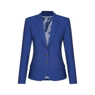 Abbildung von Greiff Longblazer Corporate Blazer PREMIUM Damen Slim OEKO TEX® Italian Blue 38