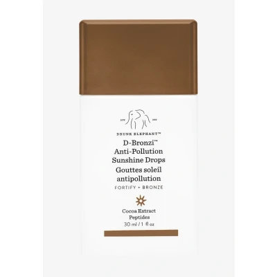 Abbildung von Drunk Elephant d bronzi™ Anti pollution Sunshine Drops Bräunungstropfen bronzi 30ml