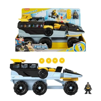 Abbildung von Fisher Price® Spielzeug Auto Imaginext DC Super Freunde Mega Bat Transformer, mit Licht und Sound