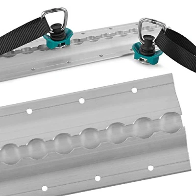 Abbildung von Airline Schiene Zurrschiene Transportsicherung Transport extrabreit Aluminium 0,5m Racefoxx Airlineschiene 50 cm