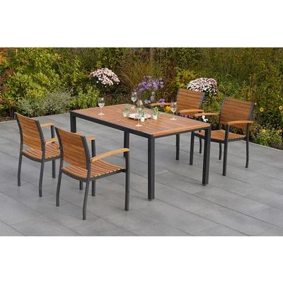 Abbildung von MERXX Garten Essgruppe &quot;Santorin&quot;, (5 tlg.)