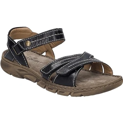 Abbildung von Josef Seibel Brenda Trekkingsandale, Damen, Größe: 41, Schwarz Schuhe