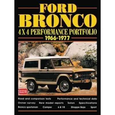 Abbildung von Ford Bronco 4X4 1966 1977 Performance Portfolio: Road Test Portfolio