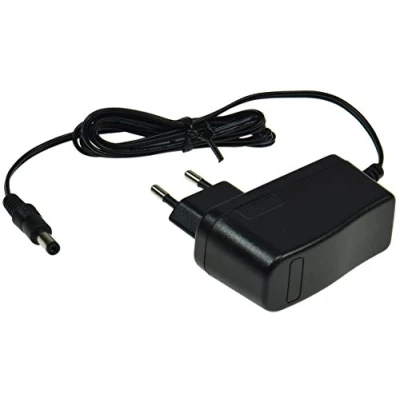 Abbildung von Universal Netzteil 12V 1A 12Watt 1,2m Kabel 5,5mm / 2,1mm Koax Hohlstecker Schwarz