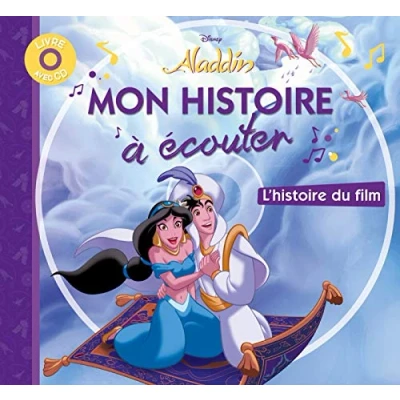 Abbildung von ALADDIN Mon histoire à écouter L&#039;histoire du film Livre CD Disney