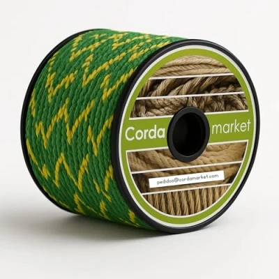 Abbildung von Cordamarket Driza Seil, Unisex, Erwachsene, Unisex CDMKDAV080015, Gelb/grün, 15