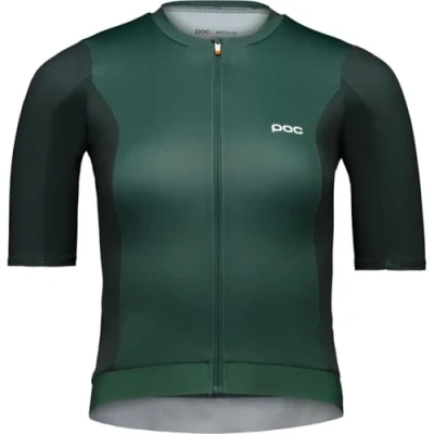 Abbildung von POC Damen W&#039;s Cadence Jersey Fahrradshirt, Pargasite Green, S EU