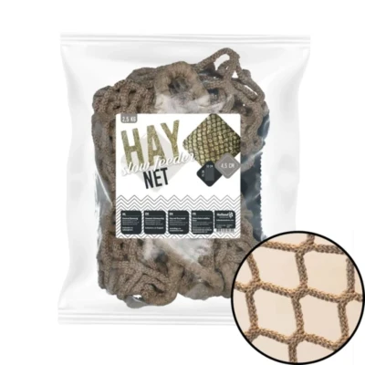 Abbildung von Excellent Heu Slowfeeder Netz 2,5 kg (5 mm dick, Maschenweite 45 mm) One Size Naturel