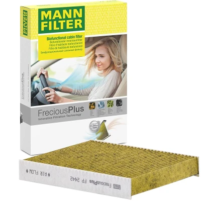 Abbildung von MANN FILTER FP 2442 Innenraumfilter OPEL: Insignia A Sports Tourer, Mokka / X, Schrägheck, CHEVROLET: Trax, Aveo Schrägheck