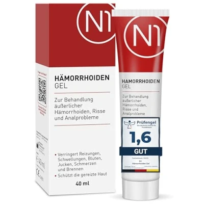 Abbildung von N1 Healthcare Analgleitgel Hämorrhoiden Gel, erprobtes Medizinprodukt aus der Apotheke