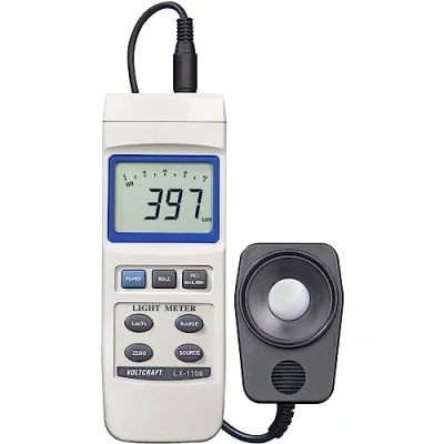 Abbildung von VOLTCRAFT lx 1108 Luxmeter 0 400000
