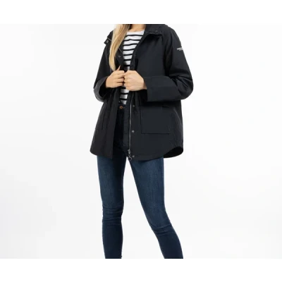 Abbildung von DREIMASTER Maritim Damen Übergangsjacke XL / Marine 100% Polyester (recycelt)