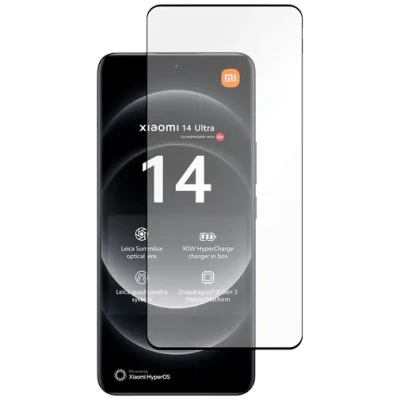Abbildung von Just In Case Full Cover Xiaomi 14 Ultra Screenprotector Zwart
