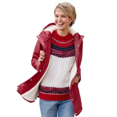 Abbildung von Classic Basics Regenjacke, mit Kapuze