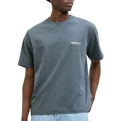 Abbildung von Jack &amp; Jones Jorislington TYPE TEE CREW NECK Tshirt print, Herren, Größe: Small, Stormy weather