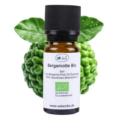 Abbildung von Sala Bergamotteöl ätherisches Öl naturrein BIO kbA zum Verzehr 5 ml