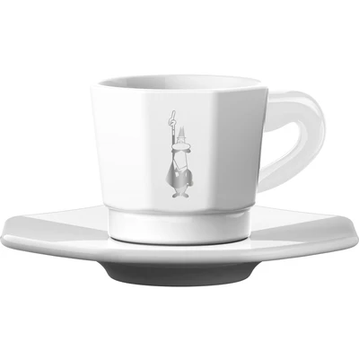Abbildung von BIALETTI Espressotasse, (Set, 8 tlg.), 4 Tassen, Untertassen