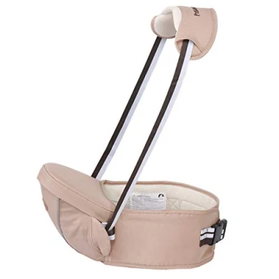 Abbildung von Ergonomische Hipseat Babytrage mit Schultergurt, Taillenhocker Sitz zum Tragen Baby Kleinkinder, geringes Gewicht und Arbeitsersparnis