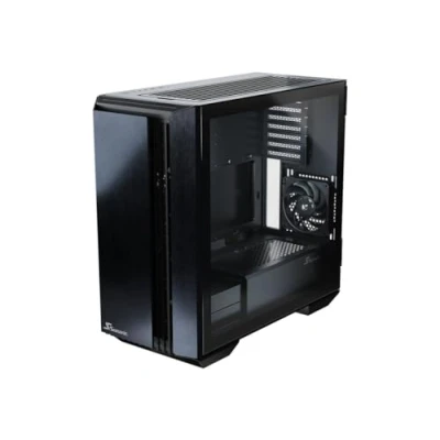 Abbildung von Seasonic Syncro Q704 Mid Tower ATX PC Case + DGC 750 PSU (750 W/ATX 12 V/80 Plus Gold Certified/Fully Modular Power Supply Unit) Connect Module