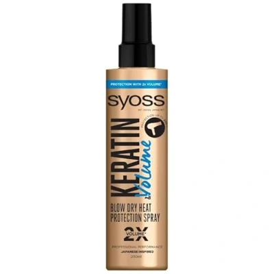Abbildung von Syoss Keratin &amp; Volume Haarspray Thermoprotektiv