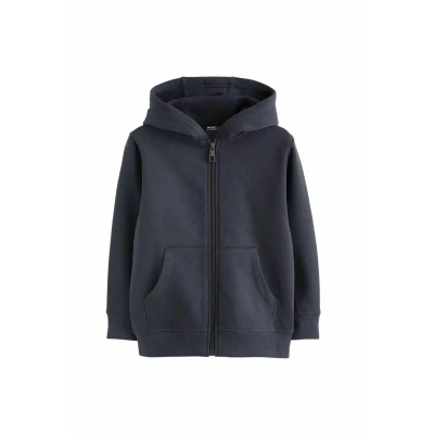 Abbildung von Next Regular FIT Sweatjacke für Kinder, Größe: 98, Navy