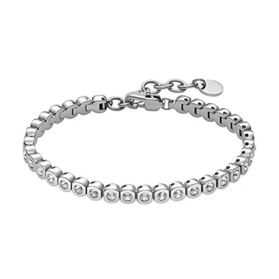 Abbildung von Heideman Armband Amilla silberfarben poliert (Armband, inkl. Geschenkverpackung), mit Kristallen