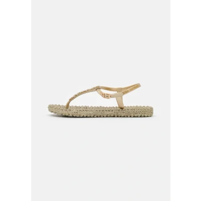 Abbildung von Ilse Jacobsen Cheerful Badezehentrenner, Damen, Größe: 36, Platin Schuhe