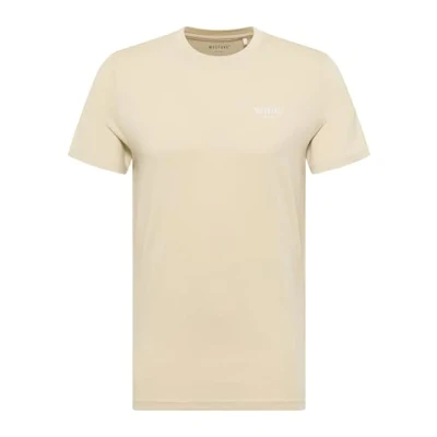 Abbildung von Mustang Tshirt basic, Herren, Größe: Large, Natur
