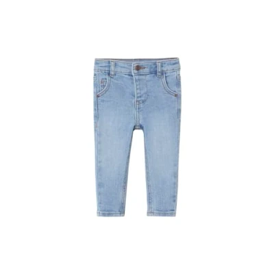 Abbildung von Vertbaudet Jeans Slim Fit für Kinder, Größe: 86, Bleached