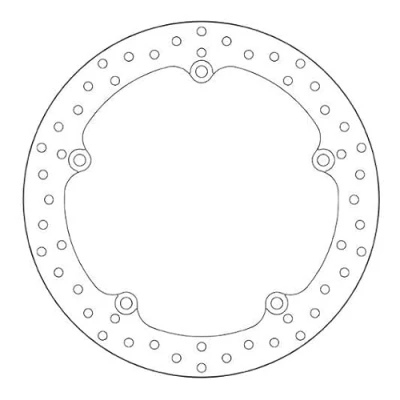 Abbildung von BREMBO Bremsscheibe Ø320mm 68B407G7
